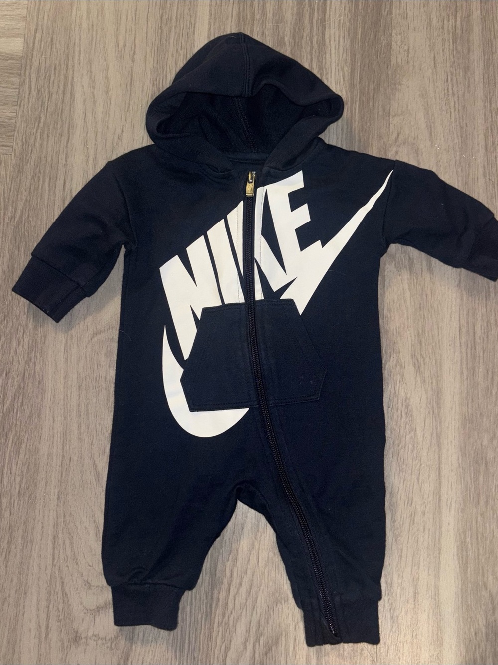 Nike navy One-Piece with White Logo